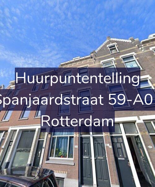 Foto gevel Huurpuntentelling voor Spanjaardstraat 59-A01, Rotterdam