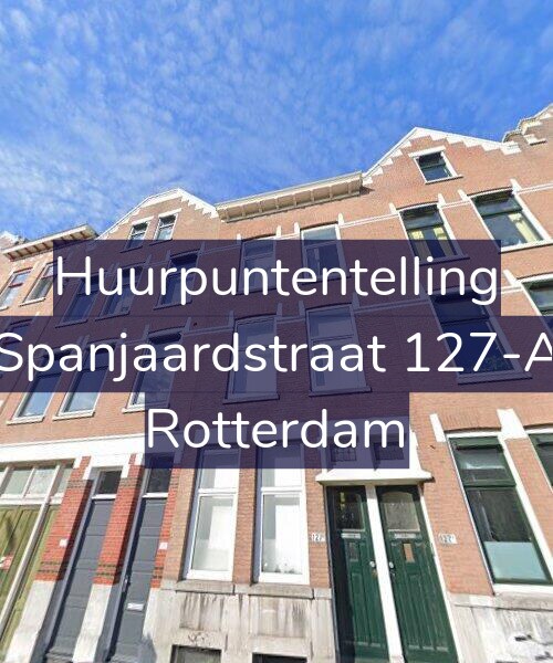 Foto gevel Huurpuntentelling voor Spanjaardstraat 127-A, Rotterdam