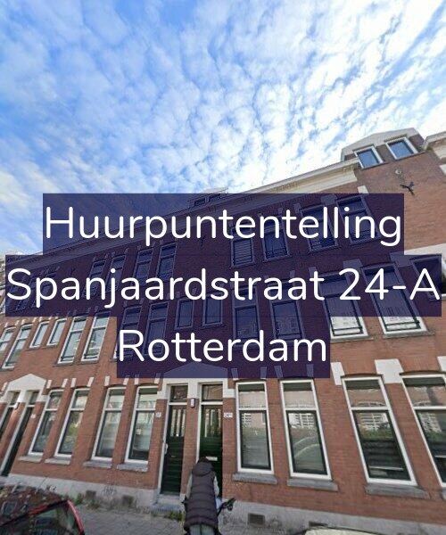 Foto gevel Huurpuntentelling voor Spanjaardstraat 24-A, Rotterdam