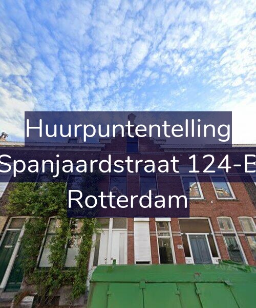 Foto gevel Huurpuntentelling voor Spanjaardstraat 124-B, Rotterdam