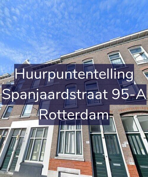 Foto gevel Huurpuntentelling voor Spanjaardstraat 95-A, Rotterdam