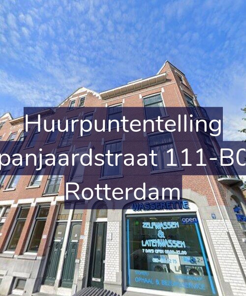 Foto gevel Huurpuntentelling voor Spanjaardstraat 111-B02, Rotterdam
