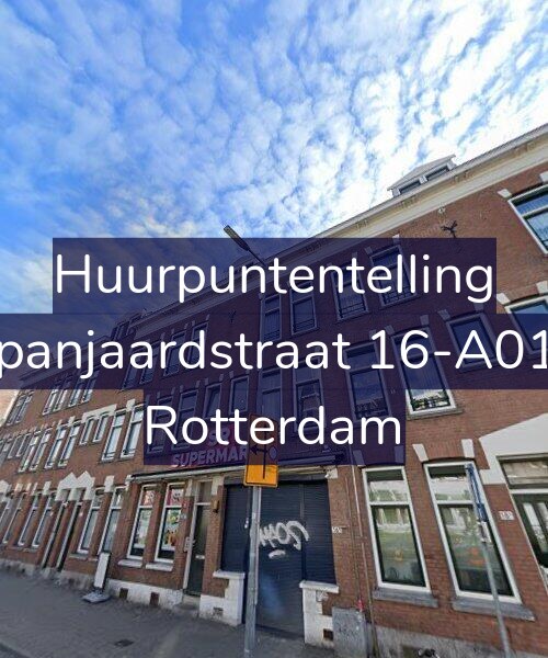 Foto gevel Huurpuntentelling voor Spanjaardstraat 16-A01L, Rotterdam