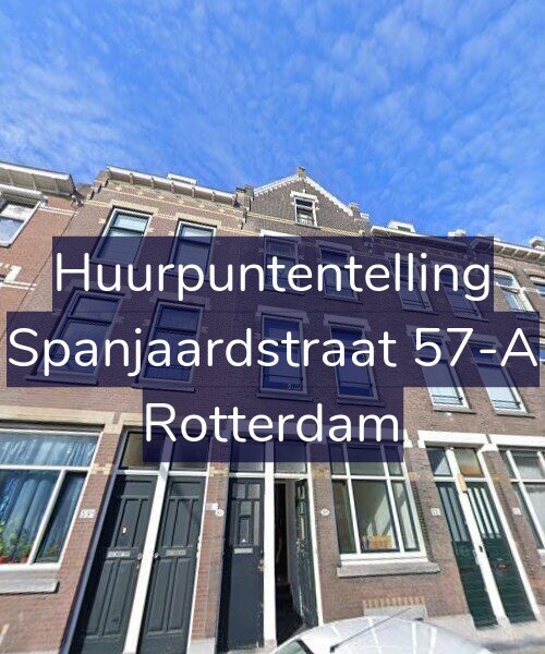 Foto gevel Huurpuntentelling voor Spanjaardstraat 57-A, Rotterdam