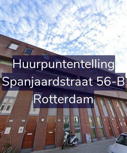 Foto gevel Huurpuntentelling voor Spanjaardstraat 56-B, Rotterdam
