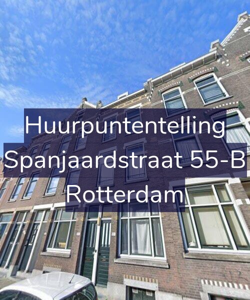 Foto gevel Huurpuntentelling voor Spanjaardstraat 55-B, Rotterdam