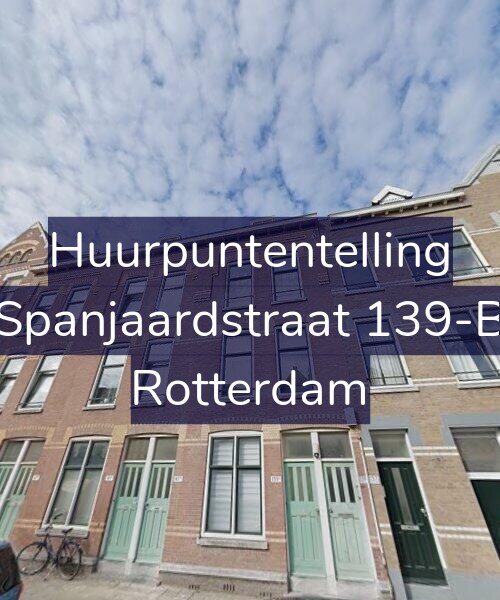 Foto gevel Huurpuntentelling voor Spanjaardstraat 139-B, Rotterdam