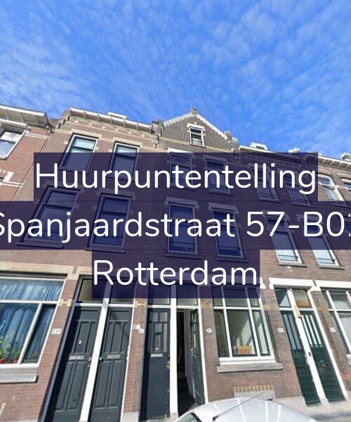 Foto gevel Huurpuntentelling voor Spanjaardstraat 57-B02, Rotterdam