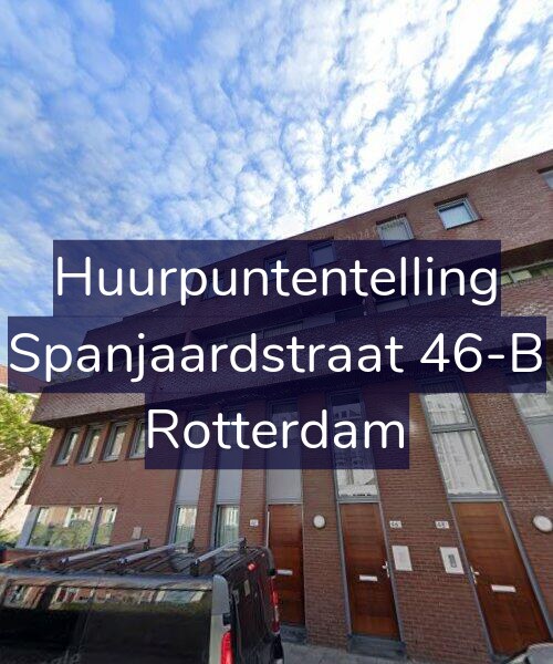 Foto gevel Huurpuntentelling voor Spanjaardstraat 46-B, Rotterdam