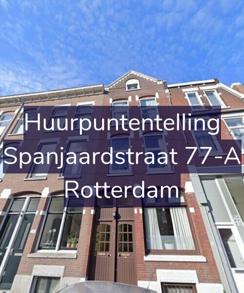 Foto gevel Huurpuntentelling voor Spanjaardstraat 77-A, Rotterdam