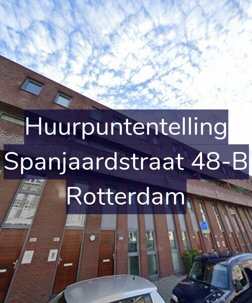 Foto gevel Huurpuntentelling voor Spanjaardstraat 48-B, Rotterdam