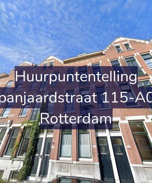 Foto gevel Huurpuntentelling voor Spanjaardstraat 115-A01, Rotterdam