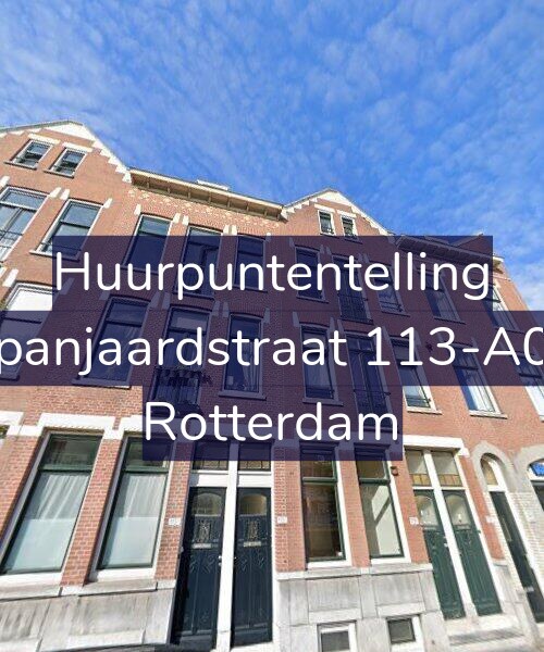 Foto gevel Huurpuntentelling voor Spanjaardstraat 113-A02, Rotterdam