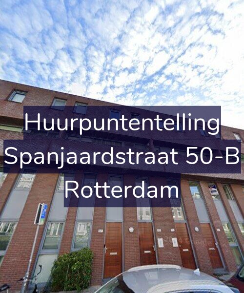 Foto gevel Huurpuntentelling voor Spanjaardstraat 50-B, Rotterdam