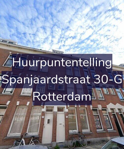 Foto gevel Huurpuntentelling voor Spanjaardstraat 30-G, Rotterdam