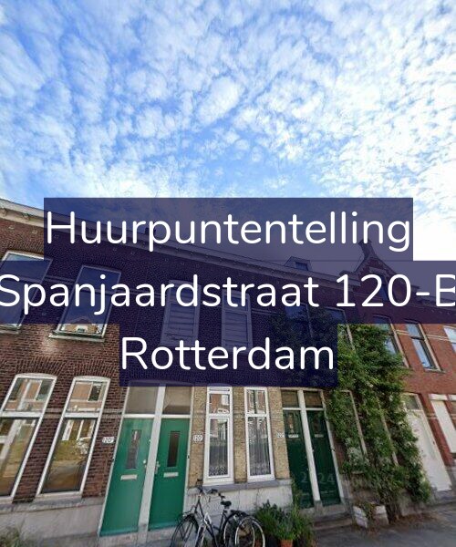 Foto gevel Huurpuntentelling voor Spanjaardstraat 120-B, Rotterdam