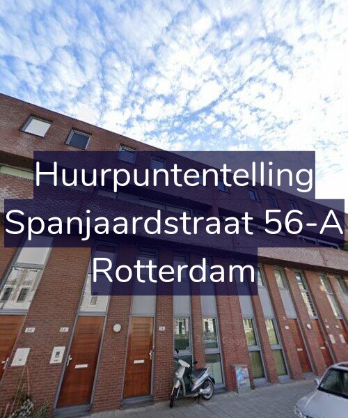 Foto gevel Huurpuntentelling voor Spanjaardstraat 56-A, Rotterdam