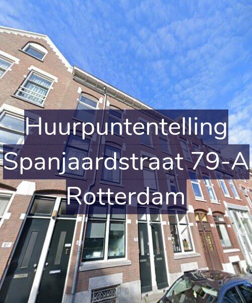 Foto gevel Huurpuntentelling voor Spanjaardstraat 79-A, Rotterdam