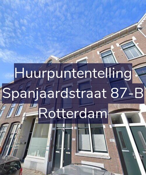Foto gevel Huurpuntentelling voor Spanjaardstraat 87-B, Rotterdam