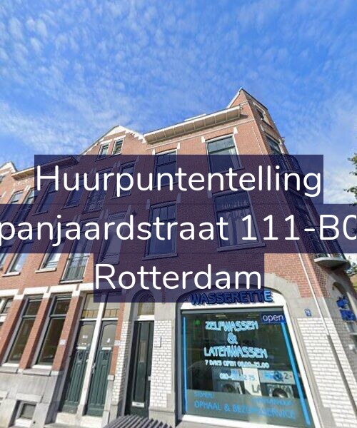 Foto gevel Huurpuntentelling voor Spanjaardstraat 111-B01, Rotterdam