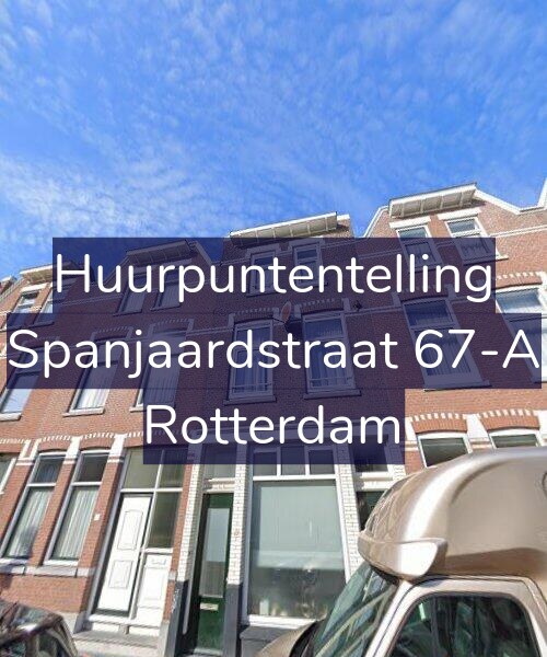Foto gevel Huurpuntentelling voor Spanjaardstraat 67-A, Rotterdam