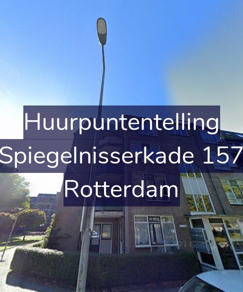 Foto gevel Huurpuntentelling voor Spiegelnisserkade 157, Rotterdam