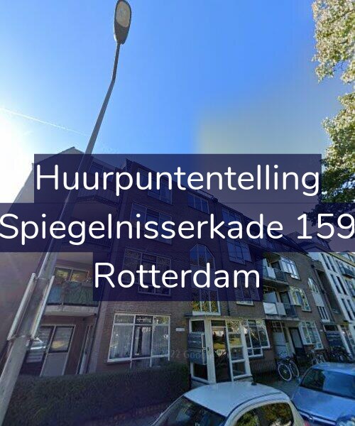 Foto gevel Huurpuntentelling voor Spiegelnisserkade 159, Rotterdam
