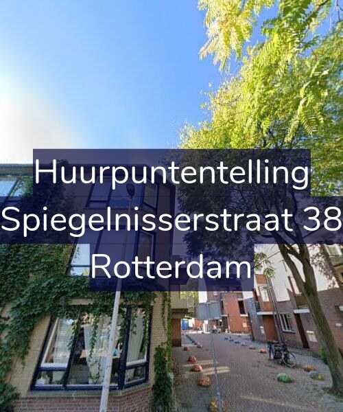 Foto gevel Huurpuntentelling voor Spiegelnisserstraat 38, Rotterdam