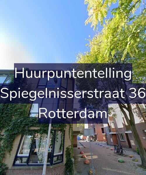 Foto gevel Huurpuntentelling voor Spiegelnisserstraat 36, Rotterdam