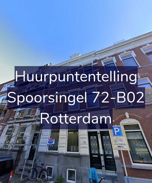 Foto gevel Huurpuntentelling voor Spoorsingel 72-B02, Rotterdam