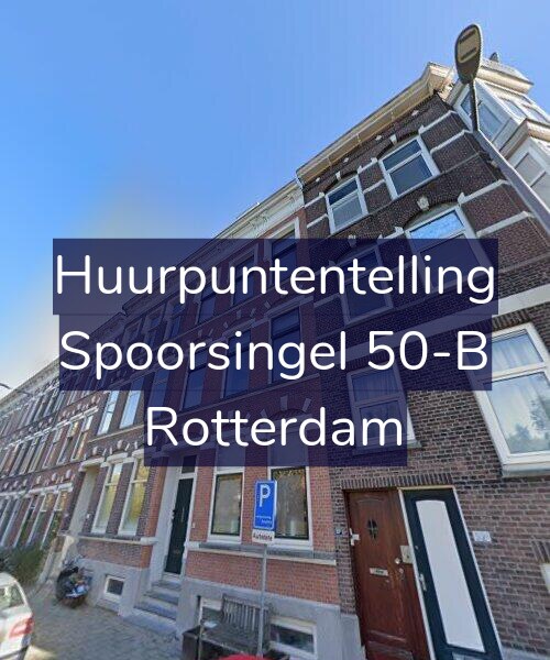 Foto gevel Huurpuntentelling voor Spoorsingel 50-B, Rotterdam