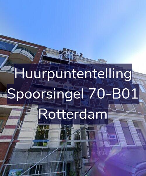 Foto gevel Huurpuntentelling voor Spoorsingel 70-B01, Rotterdam