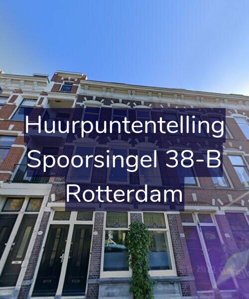 Foto gevel Huurpuntentelling voor Spoorsingel 38-B, Rotterdam