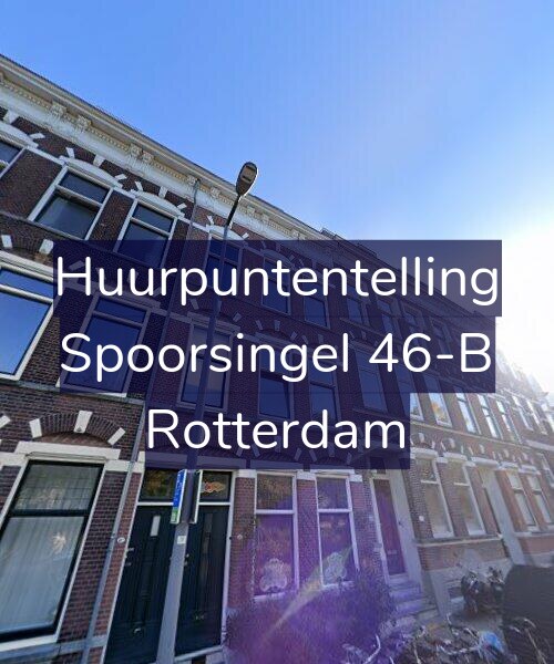Foto gevel Huurpuntentelling voor Spoorsingel 46-B, Rotterdam
