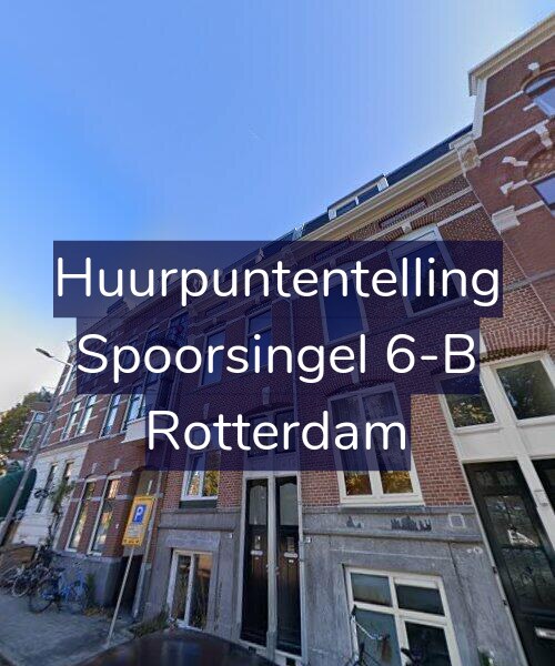 Foto gevel Huurpuntentelling voor Spoorsingel 6-B, Rotterdam