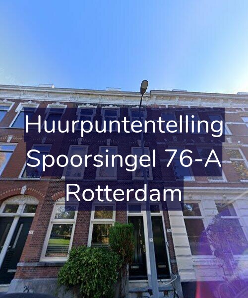 Foto gevel Huurpuntentelling voor Spoorsingel 76-A, Rotterdam