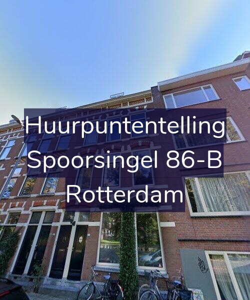 Foto gevel Huurpuntentelling voor Spoorsingel 86-B, Rotterdam