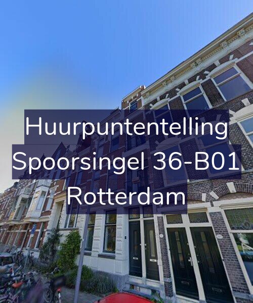 Foto gevel Huurpuntentelling voor Spoorsingel 36-B01, Rotterdam