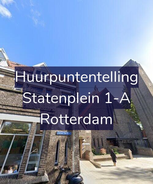 Foto gevel Huurpuntentelling voor Statenplein 1-A, Rotterdam