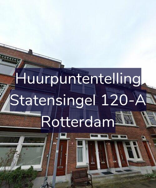 Foto gevel Huurpuntentelling voor Statensingel 120-A, Rotterdam