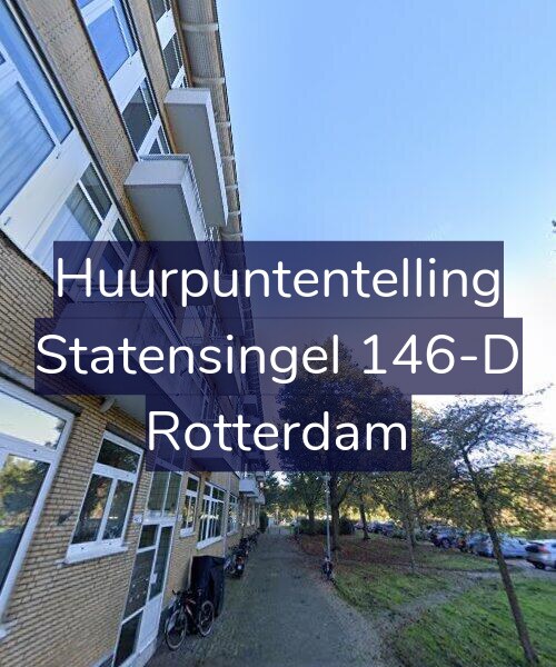 Foto gevel Huurpuntentelling voor Statensingel 146-D, Rotterdam