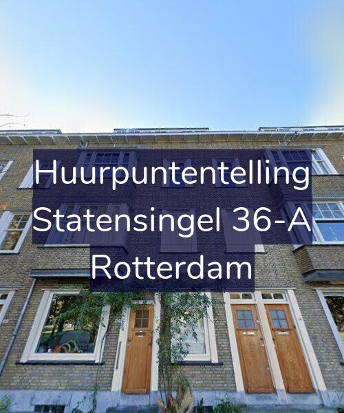 Foto gevel Huurpuntentelling voor Statensingel 36-A, Rotterdam