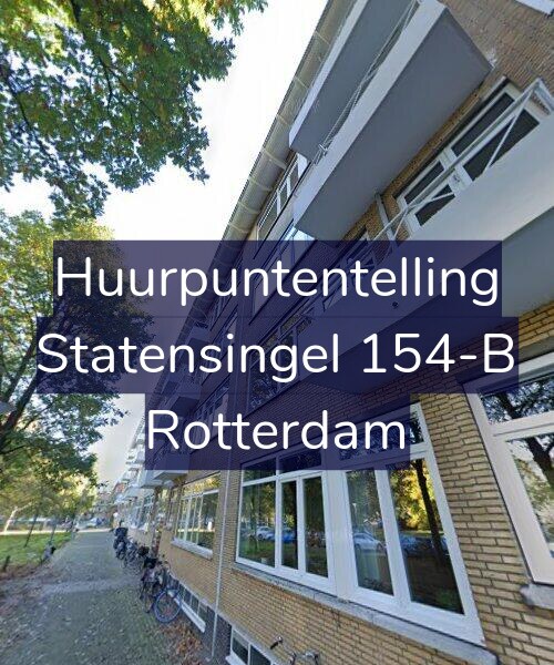 Foto gevel Huurpuntentelling voor Statensingel 154-B, Rotterdam