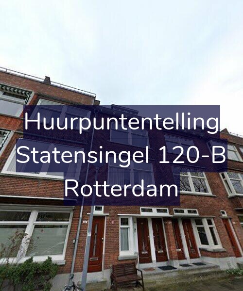 Foto gevel Huurpuntentelling voor Statensingel 120-B, Rotterdam