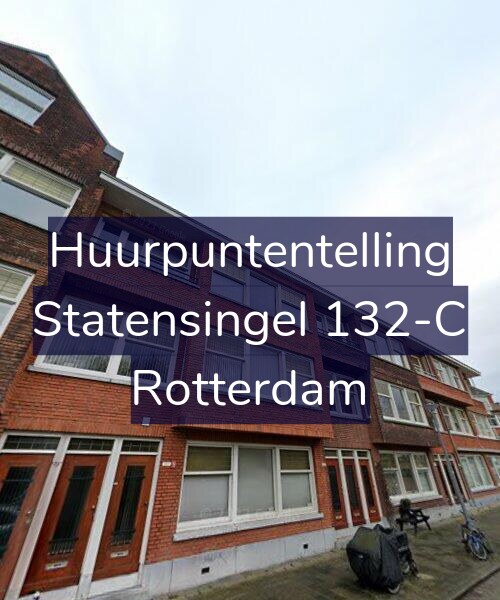 Foto gevel Huurpuntentelling voor Statensingel 132-C, Rotterdam