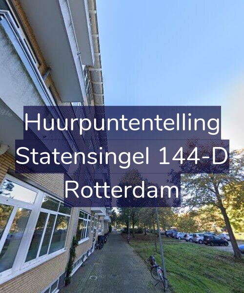 Foto gevel Huurpuntentelling voor Statensingel 144-D, Rotterdam