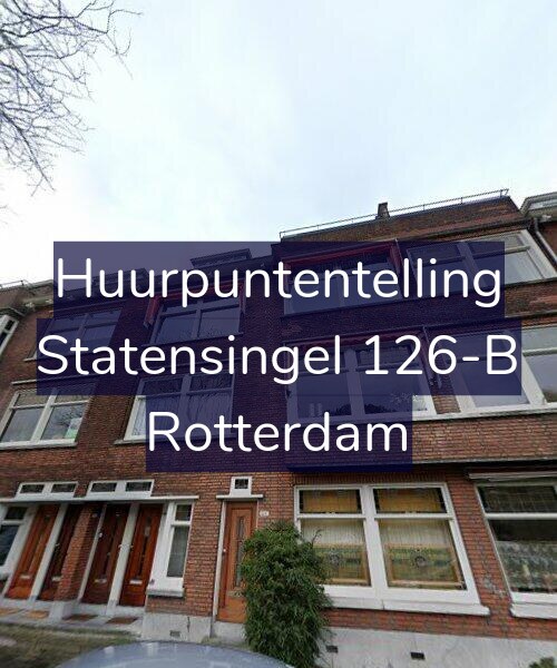 Foto gevel Huurpuntentelling voor Statensingel 126-B, Rotterdam