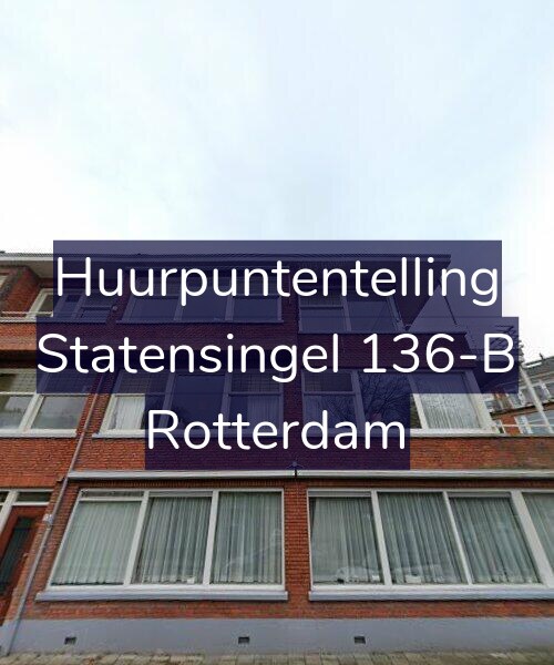 Foto gevel Huurpuntentelling voor Statensingel 136-B, Rotterdam