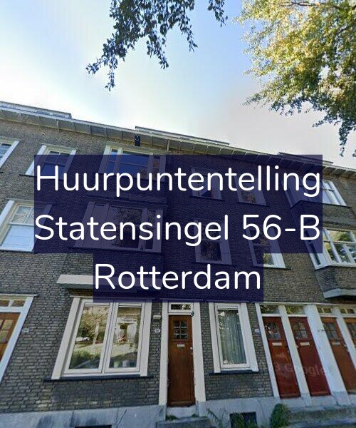 Foto gevel Huurpuntentelling voor Statensingel 56-B, Rotterdam