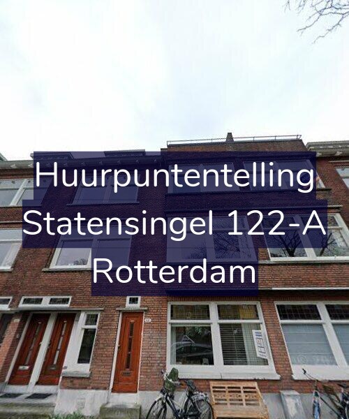 Foto gevel Huurpuntentelling voor Statensingel 122-A, Rotterdam